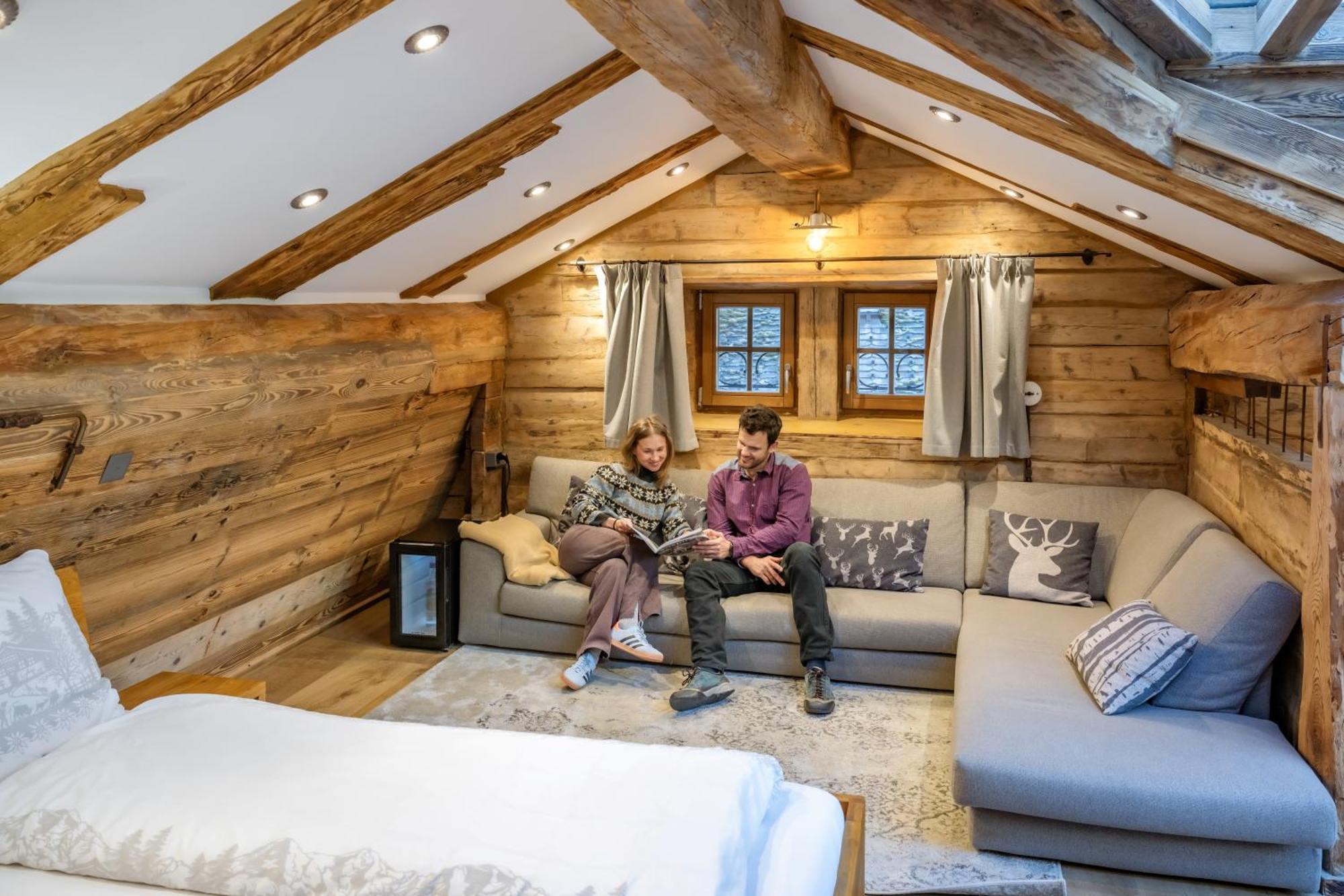 Hotel De La Croix-Federale Leukerbad Bagian luar foto